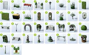 Die Sims 4 Romantische Garten Accessoires Simension