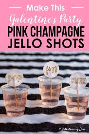 This Pink Champagne Jello Shots Recipe Is Flavored With White Cranberry Strawberry Juice Which Tastes Gre Champagne Jello Shots Jello Shot Recipes Shot Recipes