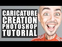 How To Create A Caricature From A Photo Photoshop Tutorial Photoshop Tutorial Caricature Tutorial Photoshop Tutorial Drawing