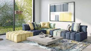 Customizable options to fit any style room or layout. Divani Casa Dubai The Second Modern Modular Fabric Sectional Sofa Hyme Furniture