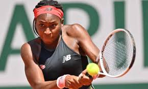 She hit a lot of winners today. Coco Gauff Reaches First Grand Slam Quarter Final After Win At French Open French Open 2021 The Guardian