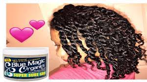 The shampoo and conditioners work on all hair types. Blue Magic Organics Review Retaining Moisture With Grease Naturalhair Youtube