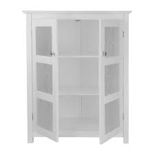 Maybe you would like to learn more about one of these? Cabinets Cupboards Connor White Bathroom Storage Wall Cabinet W 2 Textured Glass Doors Furniture