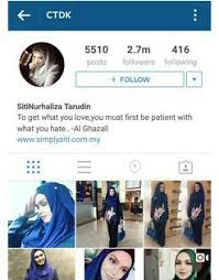 Since early november, speculations of dato' siti nurhaliza's pregnancy has been making circles on social media, but today, the malaysian popstar i wanted to share a wonderful news, but i believe that there's wisdom behind every hardship, she wrote on her instagram. Tukang Viral 5 Instagram Artis Malaysia Paling Meletop