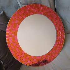 When I Was In College My Best Friend Bought Me This Tranby Mosaic Mirror From Ikea As A Gift I Loved The Colors In College But On Mosaic Mirror Mirror Mosaic
