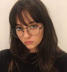Pin By Ruth Villanueva On Honey Hair Styles Bangs And Glasses Hair Inspiration