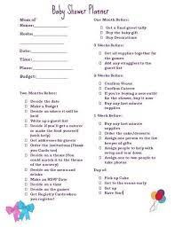 Baby Shower Planner Check List Baby Shower Planner Baby Shower Planning Checklist Baby Shower Planning Guide