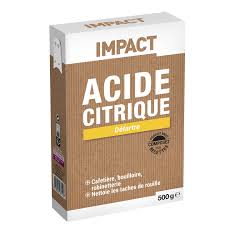Acide Citrique Impact 0 5 Kg Products In 2019 Acide Citrique Citrique Tartre