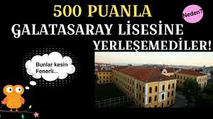 Galatasaray lisesi öğrencilerini nasıl alıyor? Lgs 2020 500 Puanla Galatasaray Lisesine Yerlesemediler Lgs2020 Youtube