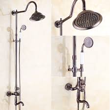 Antique Purple Oil Rubbed Bronze Exposed Shower Faucets Shower Faucets Tub And Shower Faucets Oil Rubbed Bronze
