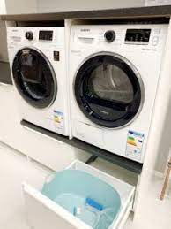 een budgetproof wasmachinekast maak je met deze ikeahack fab interieurhulp badkamer wasplaats wasruimte inrichten wasruimte ikea