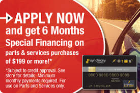 But you need to understand if you couldn't pay the payment by the due date to your bank.are you ready. Synchrony Car Care Card Auto Repair Credit Card In Oxnard Ca