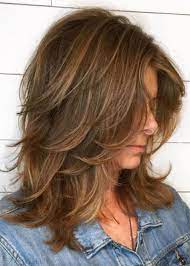 Fantastic Women Layered Shaggy Hairstyles Wavy Texture Synthetic Hair Lace Front Cap Wigs 22inch In 2021 Medium Shag Haircuts Modern Shag Haircut Medium Length Hair Styles
