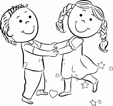 Colouring with happy kids makes those first creative ideas really enjoyable. Happy Children Coloring Page Wecoloringpage Coloring Home