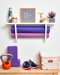 Apartment home gym ideas small space. Gym In Living Room Storage Ideas Apartment Therapy