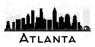Search images from huge database containing over 290,000 silhouettes. Atlanta City Skyline Black And White Silhouette Vector Illustration Royalty Free Cliparts Vectors And Stock Illustration Image 55807894