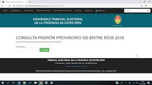 El censo es una lista oficial de personas de un área determinada en un momento dado, mientras que los padrones electorales contienen a las personas registradas para votar en cierta área. Padrones Electorales Provisorios Gobierno De Entre Rios Facebook