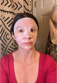 Collagen PDRN mask for firming, lifting, and smoothing aging skin.  #collagenmask #pdrnmask #pdrn #skincareroutine #skincaretiktok  #agingskincare #skincareover40