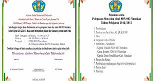 Buatlah surat undangan setengah resmi dengan dihiasi lukisan. Contoh Undangan Resmi Pentas Seni