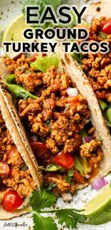Ground Turkey Tacos Ground Turkey Tacos Ground Turkey Recipes Healthy Best Turkey Taco Recipe
