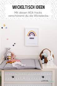 ideen fur schone wande am wickeltisch wickeltisch babyzimmer wandgestaltung ikea babyzimmer