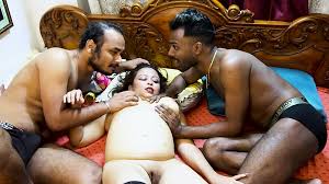 Two Freinds Comes in a Bar Dancer House to Enjoy Threesome Hardcore Sex  Full Movie