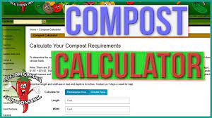 To reduce the risk of contamination, apply fresh manure to the soil at least four months prior to harvest, or in regions that have cold winters, apply it in the fall and work it into the soil in the spring; Compost Calculator How Much Compost Do I Need For My Garden Lawn Trees Youtube