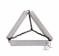 Pipe Clay Triangle - Pack of 10