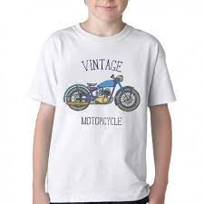 Camiseta Blusa Infantil Moto Vintage Harley Davidson Persona Mercado Livre