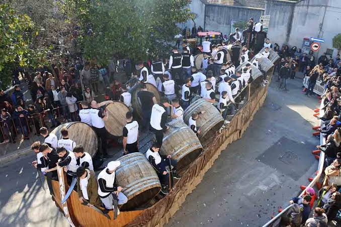 Macerata Campania festeggia S. Antonio Abate con le Battuglie di Pastellessa - ècampania