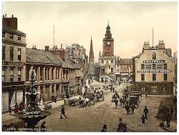 High Street Dumfries Scotland Loc Dumfries Vintage Scotland Scotland