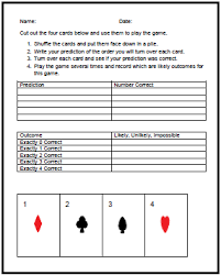 Probability Guess The Order Classroom Freebies Teaching Secondary Genetics Lesson
