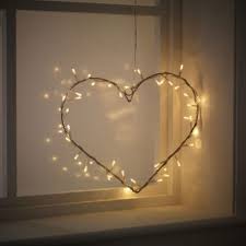 40 Warm White Led Heart Indoor Fairy Light Wreath Wedding Valentines Decoration Fairy Lights Decor Lighted Wreaths Decorating With Christmas Lights