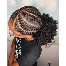 This is a great way to temporarily give yourself bangs without committing to cutting your. Jazmin Davidson On Instagram Underbraids With A Pony I Love This Style So Much Braided Hairstyles For Teens Braids For Black Hair Kids Braided Hairstyles