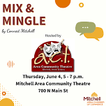 Mix and Mingle at the Mitchell Area Community Theatre