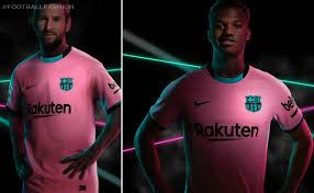 Black from head to toe — jersey, shorts and socks — the kit features a golden nike swoosh, club crest and sponsor logo, with an embroidered crest and swoosh with an elevated trim. Fc Barcelona 2020 21 Nike Third Kit Football Fashion
