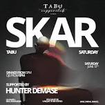 TABU SATURDAYS - JUNE 13