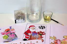 Wie kann man windlichter basteln? Diy Basteln Mit Kindern Weihnachtliches Windlicht