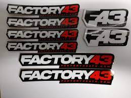 Replacement Stickers – Factory 43