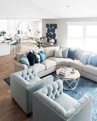 Design bedroom living room white walls. Our Current Most Pinned Image On Pinterest Is This Family Room In Shades Of Tranquil Blue Hoping This Living Room Grey Living Room Remodel Blue Living Room