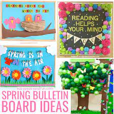 Discover 8 notice board designs on dribbble. Spring Bulletin Board Ideas For Your Classroom Easy Peasy And Fun