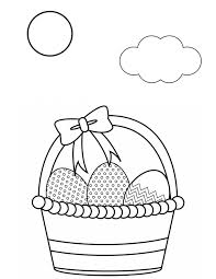 Coloriage oeuf de paques avec cercle. 1001 Idees De Coloriage De Paques Facile A Imprimer