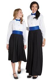 Circular Skirt Choir Dresses Concert Dresses Tuxedo Shirts