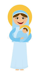 Virgen Maria Ilustracion Del Vector Ilustracion De Maria 21731902 Imagenes animadas de la virgen maria. virgen maria ilustracion del vector