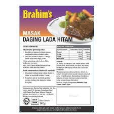 Langkah membuat daging sapi lada hitam : Brahim S Masak Daging Lada Hitam 140g Black Pepper Beef Mrte Shopee Malaysia