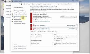 How To Turn On Or Off Firewall On Your Windows 10 Youtube
