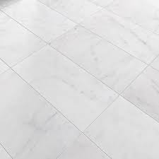 If the floor is level, is there a cement board or similar product that the tile should be mortared on and can i lay it over the 2 sheets of plywood as long as my. Glacier Honed Marble Tiles 12x24