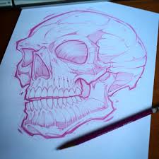 Skull Sketch Zubiewear Teedesign Screenprint Union Skull Drawing Sketches Skulls Drawing Skull Art Drawing