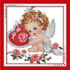 The cross stitch patterns and tutorials here are my own, and hopefully they inspire you to take up cross stitching for yourself. Angel S Wings Cross Stitch Kit Love Angel Baby 18ct 14ct Count Fabric Canvas Stitches Embroidery Diy Handmade Needlework Plus Handmade Needlework Embroidery Diycross Stitch Kits Aliexpress