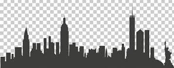 Vector illustration design new york skyline clipart stock illustrations. New York City Skyline Png Clipart Animals Art Black And White Building City Free Png Download